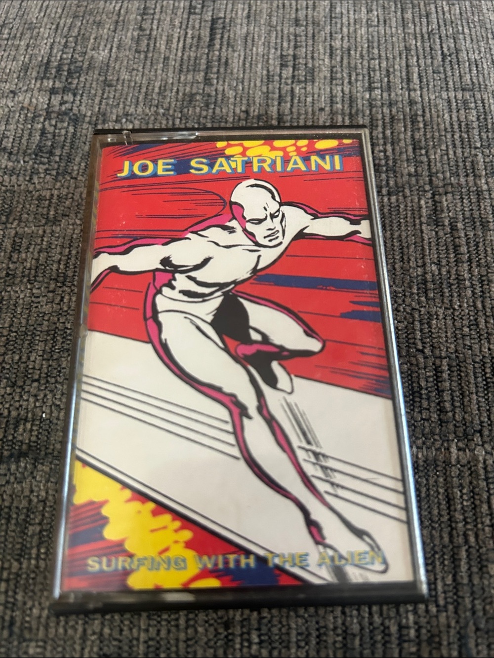 Joe Satriani - Surfing With The Aliens.  Cassette